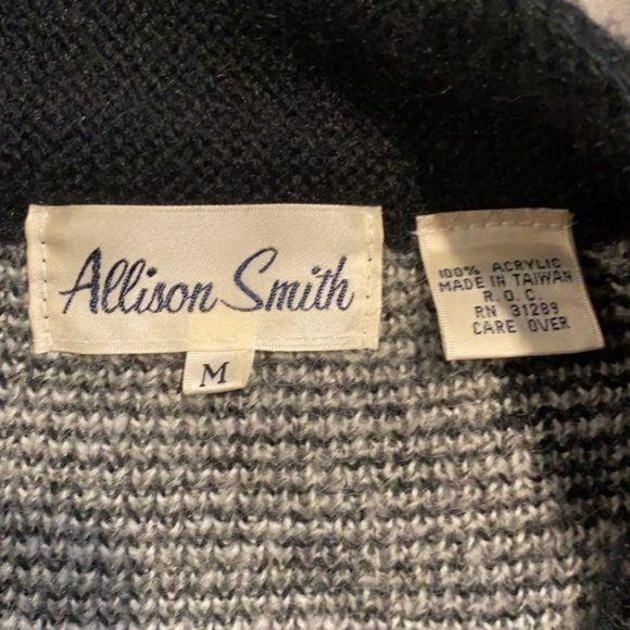 Vintage Allison Smith Cardigan: Size Medium - Picture 4 of 7